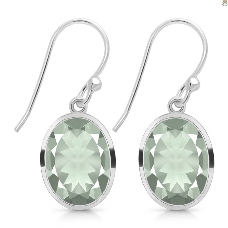 Green Amethyst Earring GRA-RDE-1246.