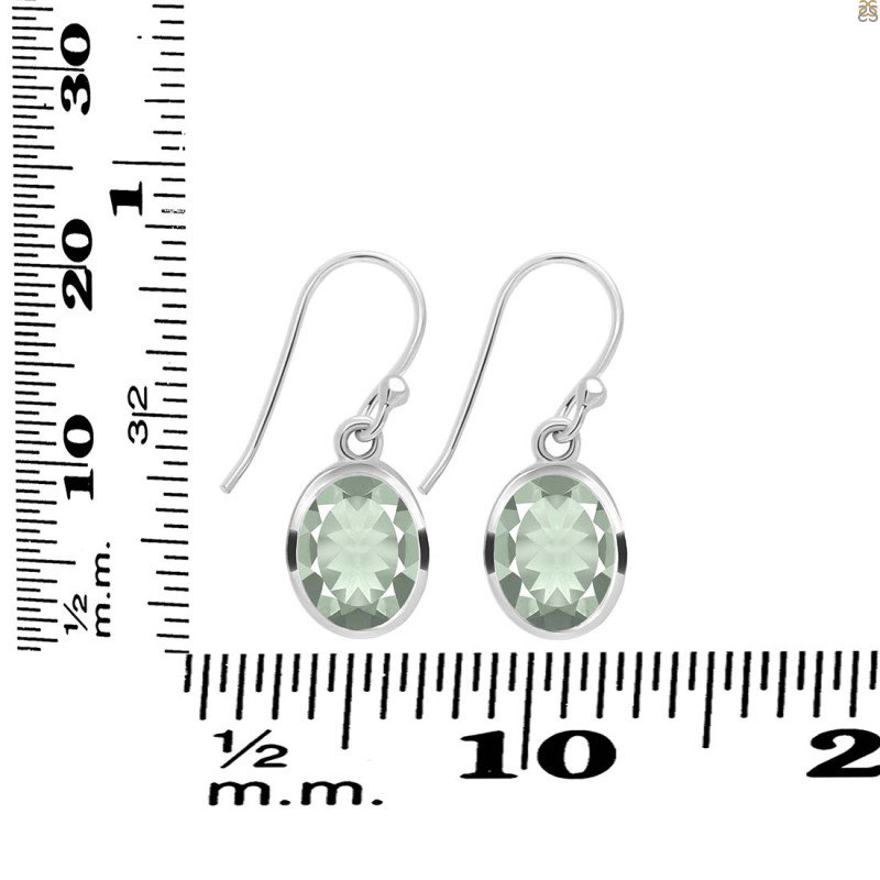 Green Amethyst Earring GRA-RDE-561.