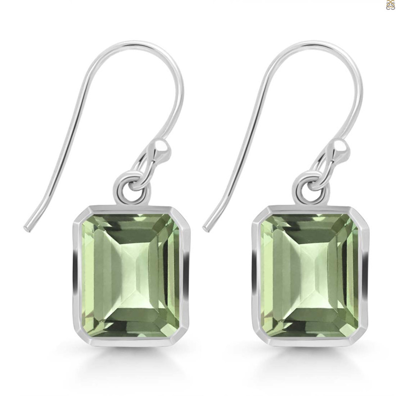 Green Amethyst Earring GRA-RDE-705.