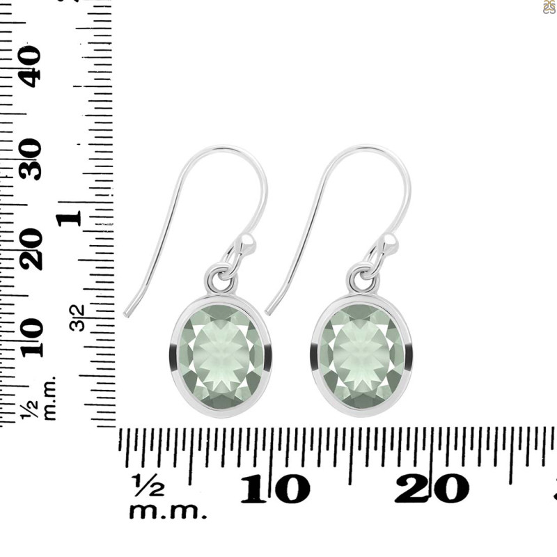 Green Amethyst Earring GRA-RDE-708.