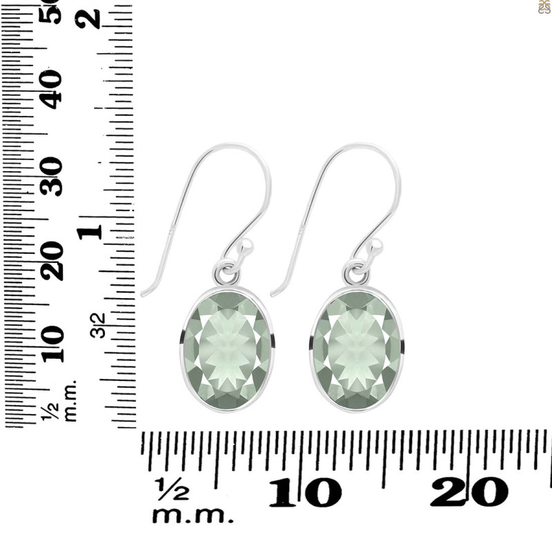 Green Amethyst Earring GRA-RDE-709.