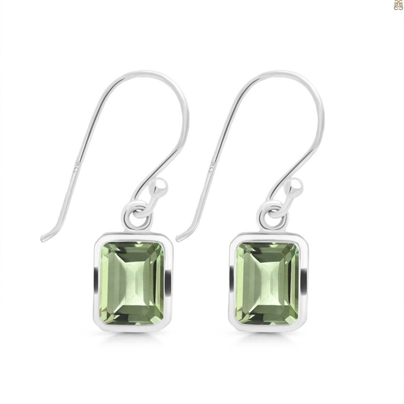 Green Amethyst Earring GRA-RDE-712.