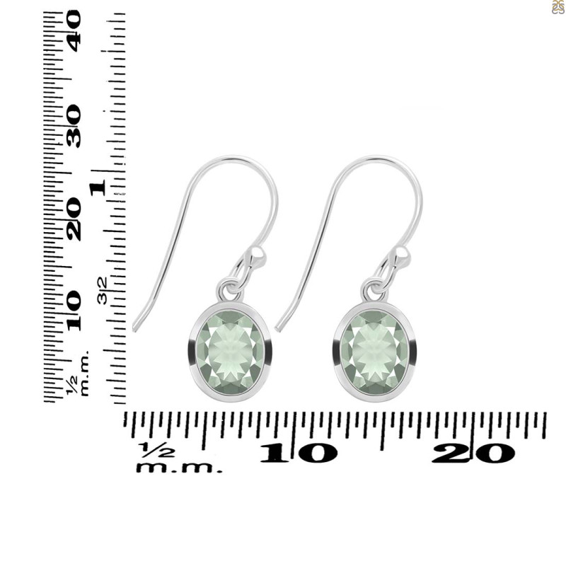Green Amethyst Earring GRA-RDE-713.