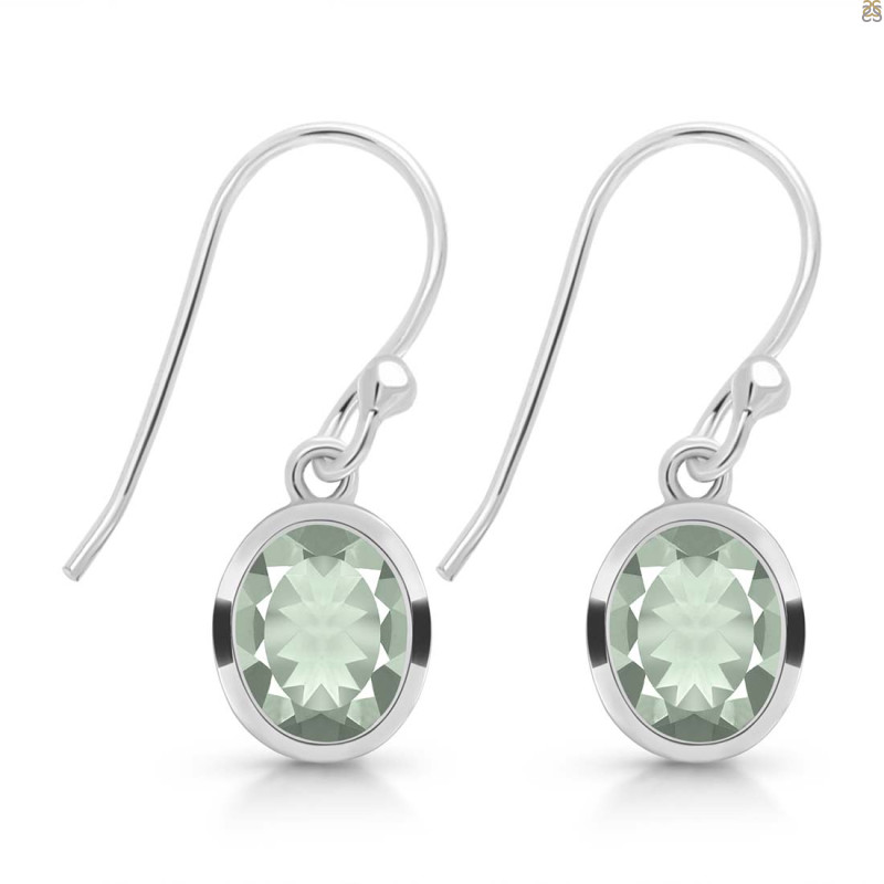 Green Amethyst Earring GRA-RDE-713.