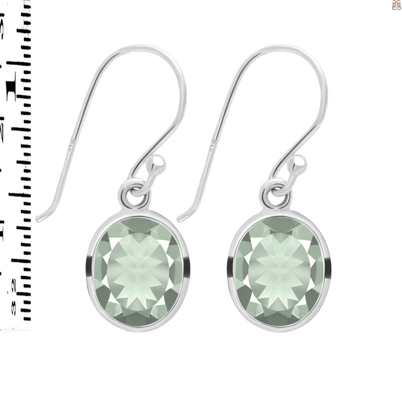 Green Amethyst Earring GRA-RDE-997.
