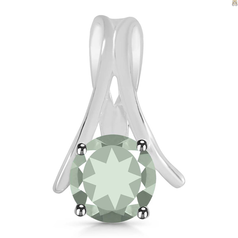 Green Amethyst Pendant