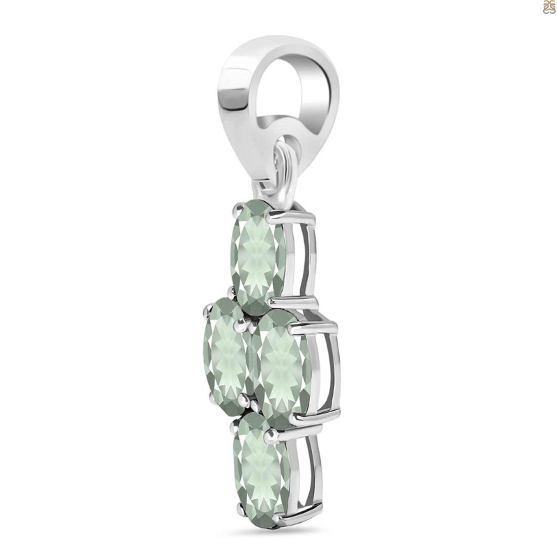 Green Amethyst Pendant