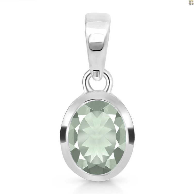Green Amethyst Pendant GRA-RDP-380.