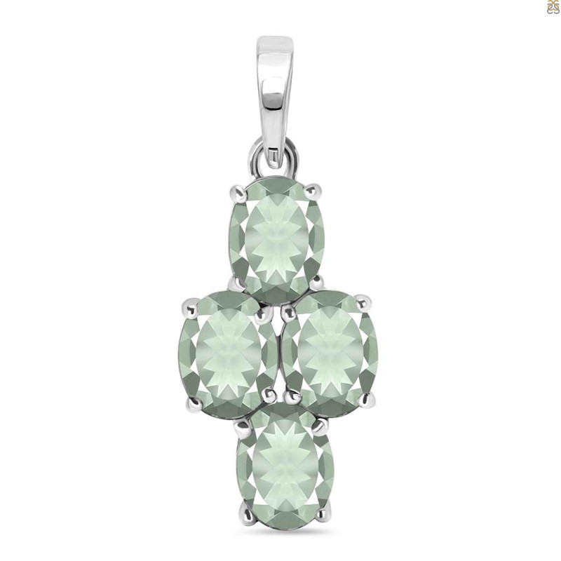 Green Amethyst Pendant GRA-RDP-383.