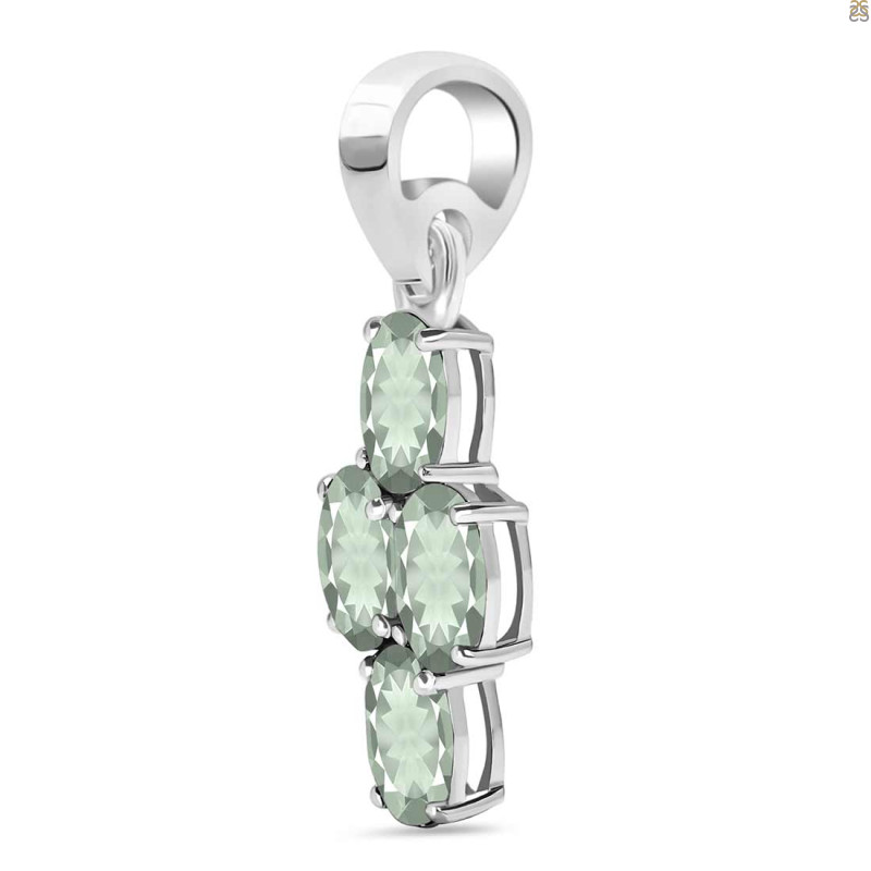 Green Amethyst Pendant