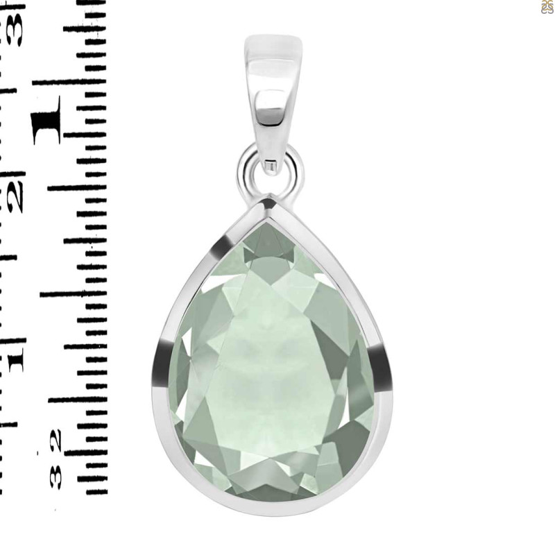 Green Amethyst Pendant GRA-RDP-454.