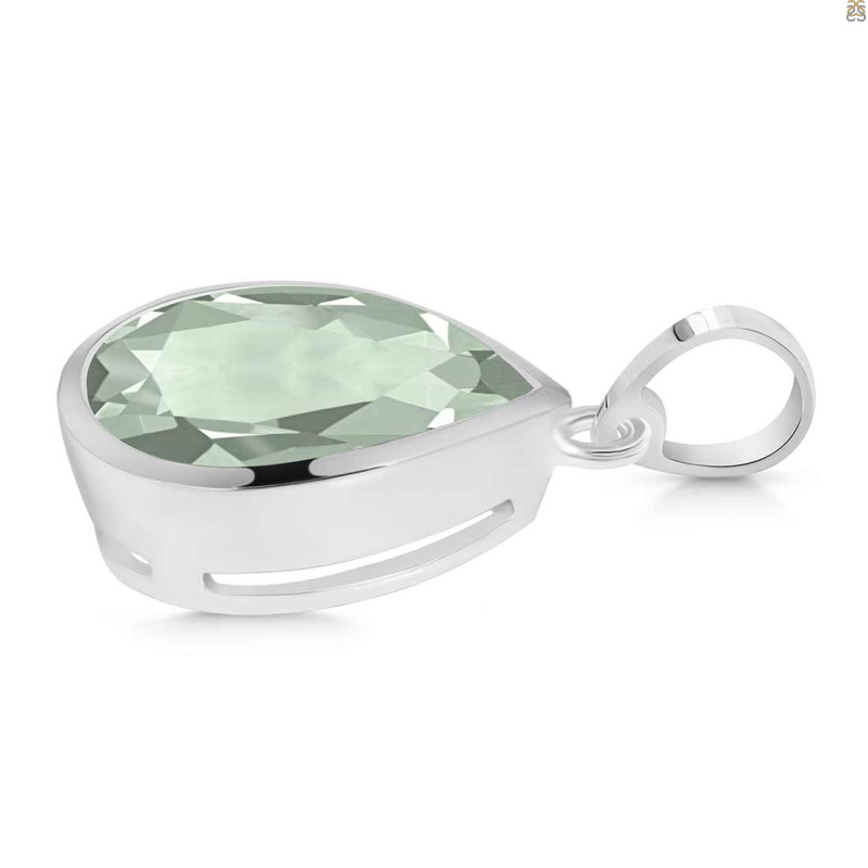 Green Amethyst Pendant