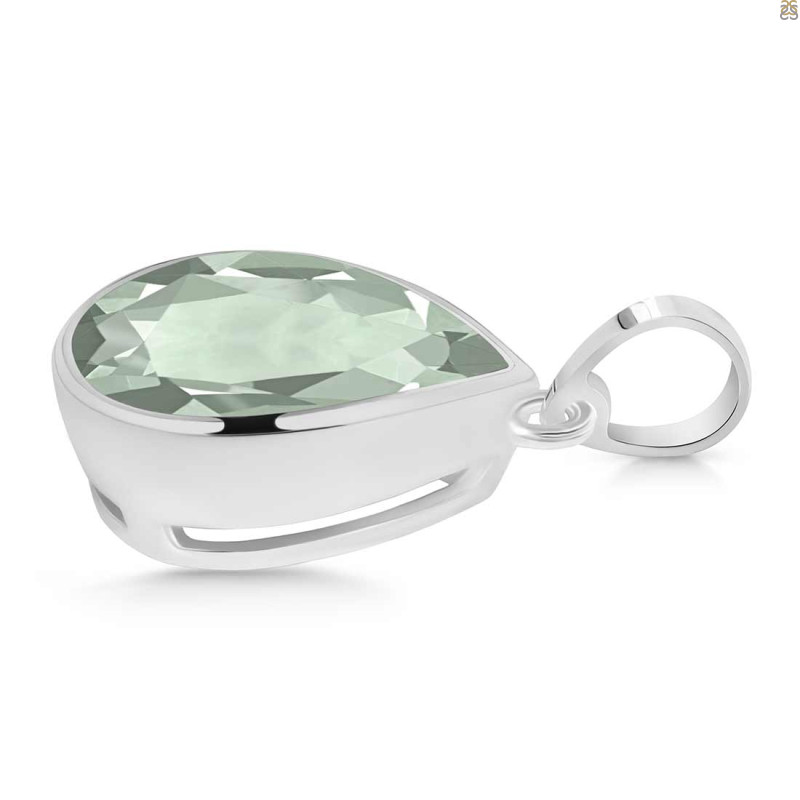Green Amethyst Pendant
