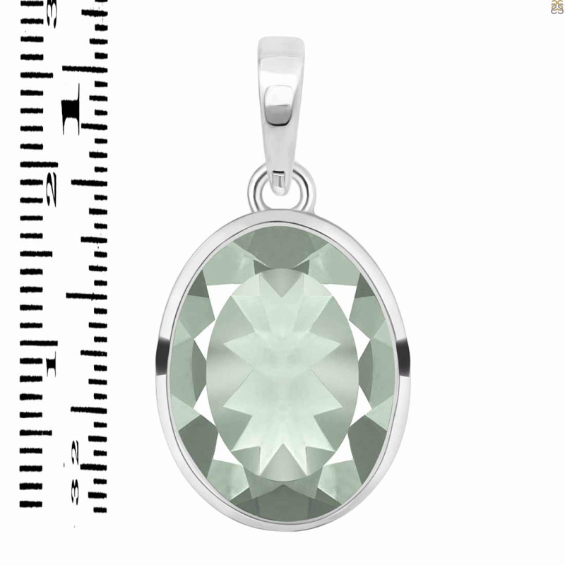 Green Amethyst Pendant GRA-RDP-458.