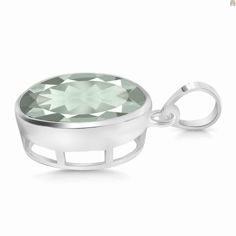 Green Amethyst Pendant
