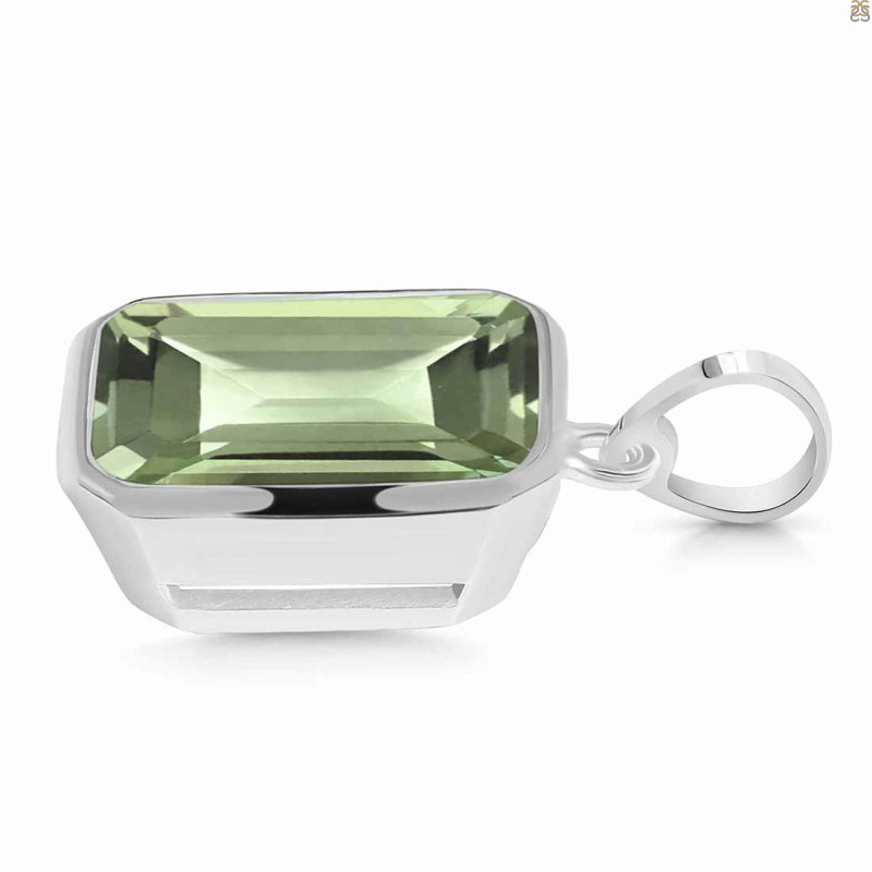 Green Amethyst Pendant