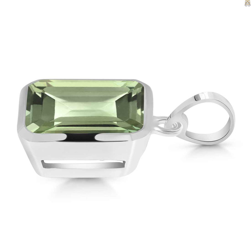 Green Amethyst Pendant