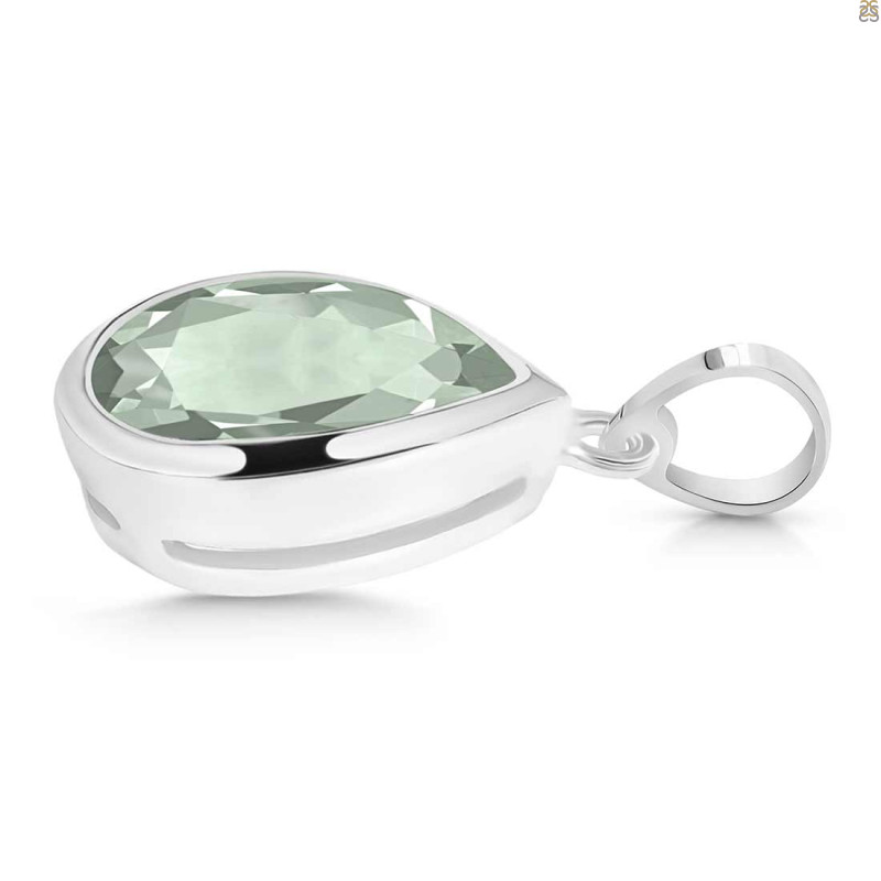 Green Amethyst Pendant