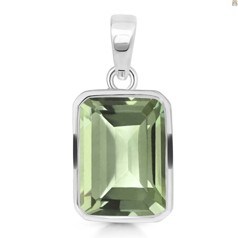 Green Amethyst Pendant GRA-RDP-465.