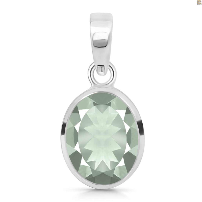 Green Amethyst Pendant GRA-RDP-466.