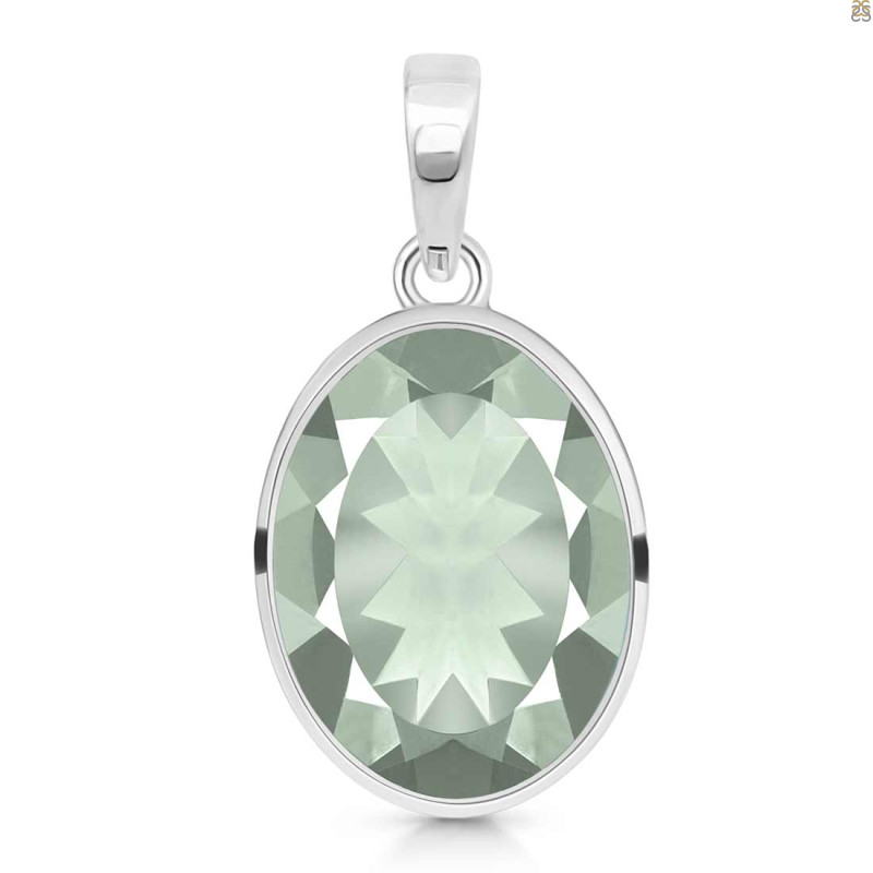 Green Amethyst Pendant GRA-RDP-467.