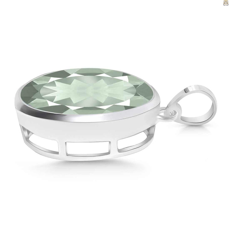 Green Amethyst Pendant