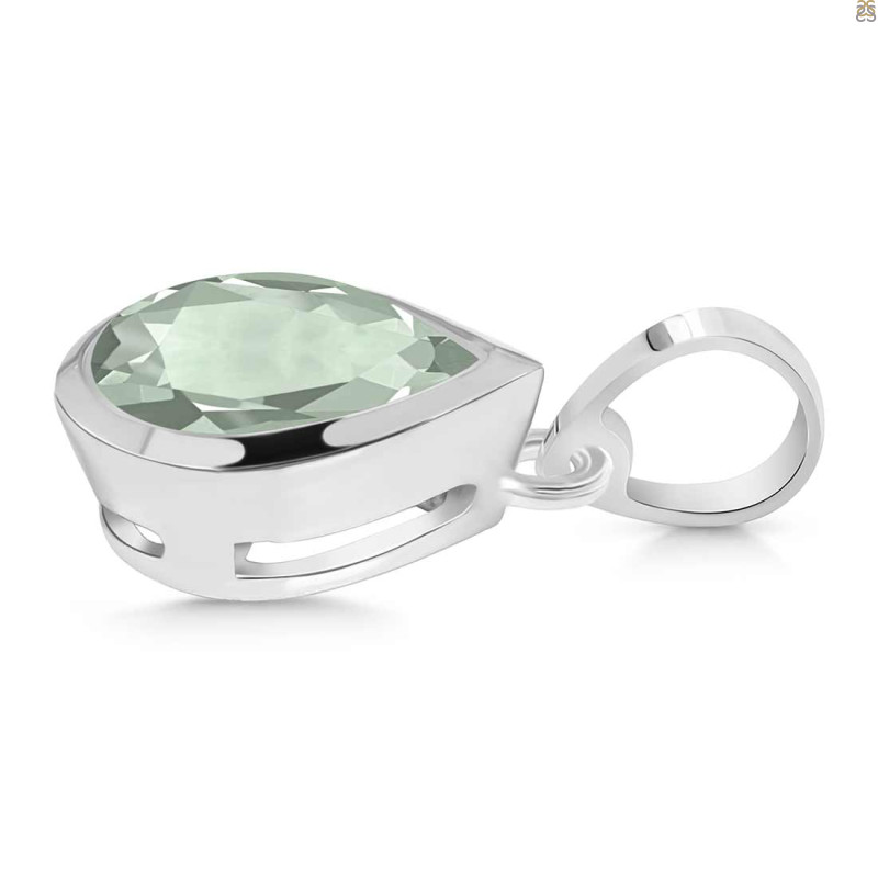 Green Amethyst Pendant