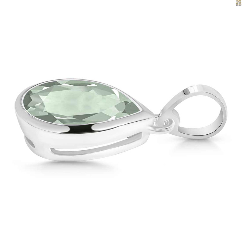 Green Amethyst Pendant