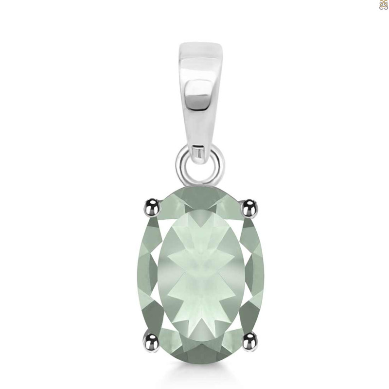 Green Amethyst Pendant GRA-RDP-478.