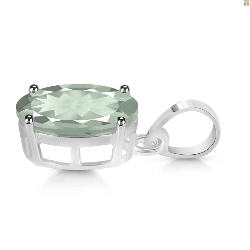Green Amethyst Pendant