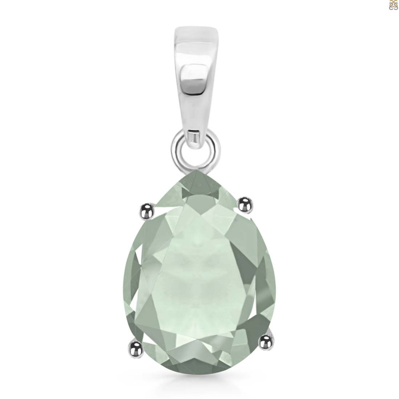 Green Amethyst Pendant GRA-RDP-481.