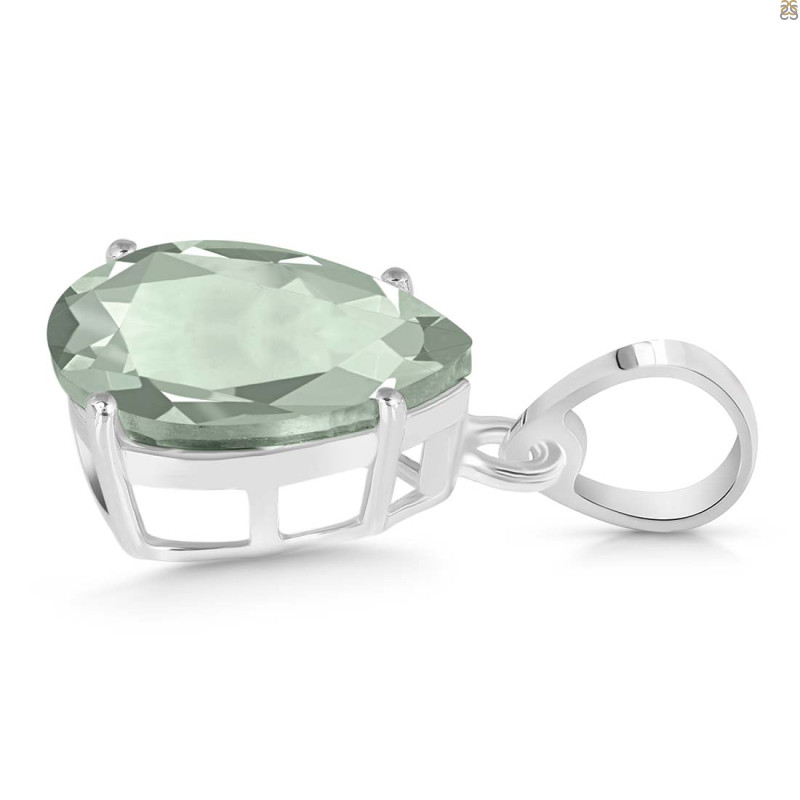 Green Amethyst Pendant