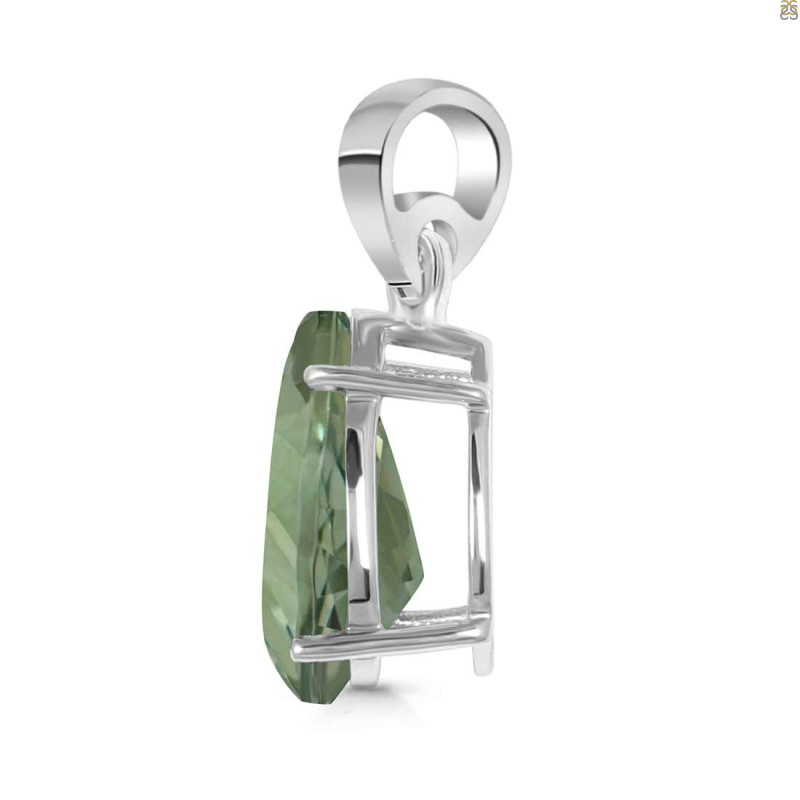 Green Amethyst Pendant