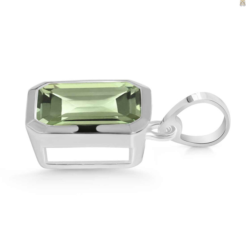 Green Amethyst Pendant