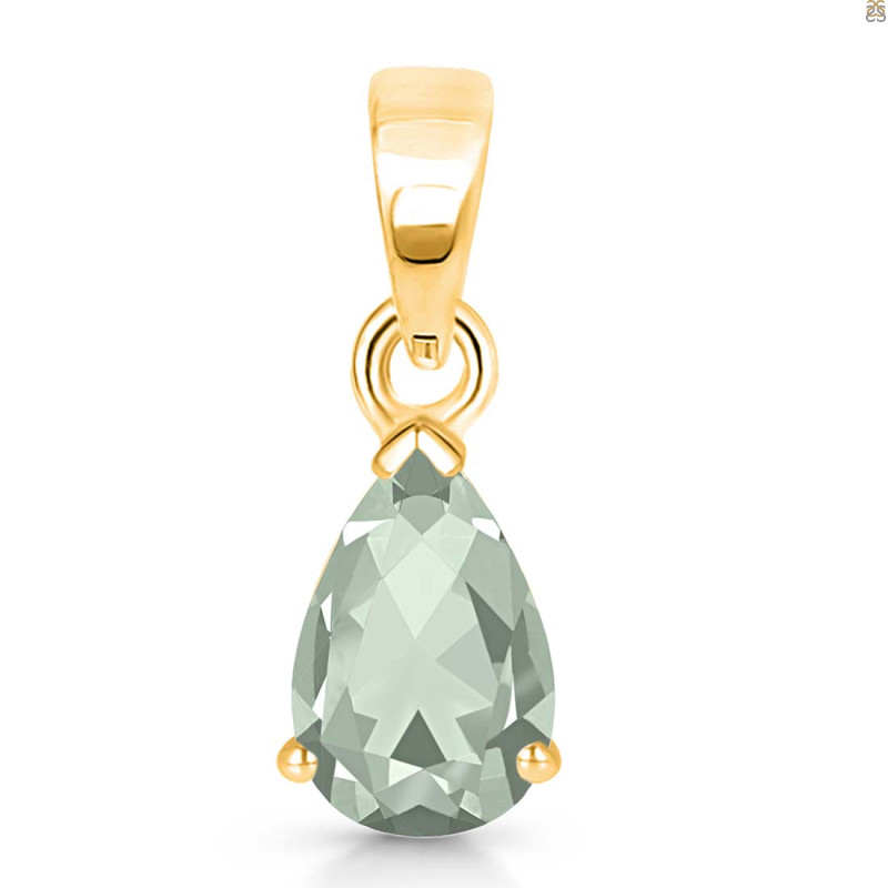 Green Amethyst Pendant GRA-RDP-757.