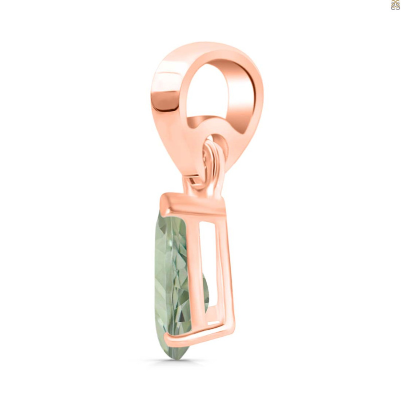 Green Amethyst Pendant GRA-RDP-757.