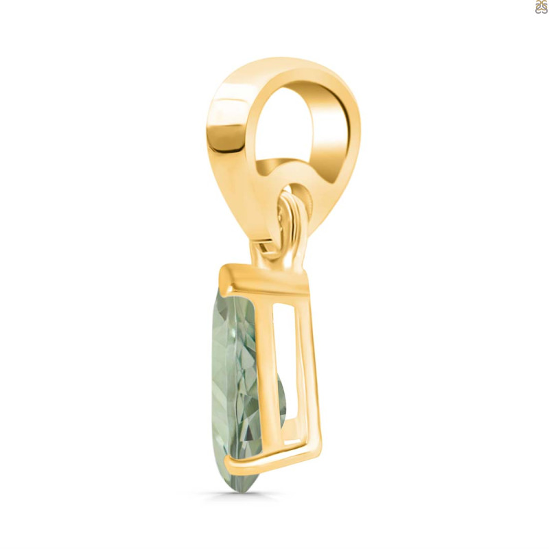 Green Amethyst Pendant GRA-RDP-757.