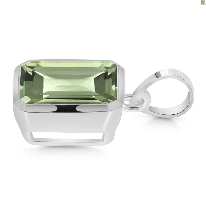 Green Amethyst Pendant
