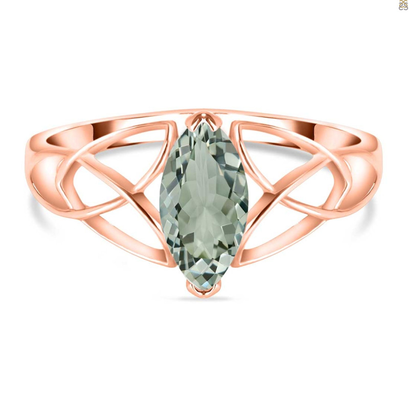 Green Amethyst Ring GRA-RDR-13.
