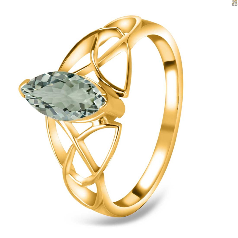 Green Amethyst Ring GRA-RDR-13.