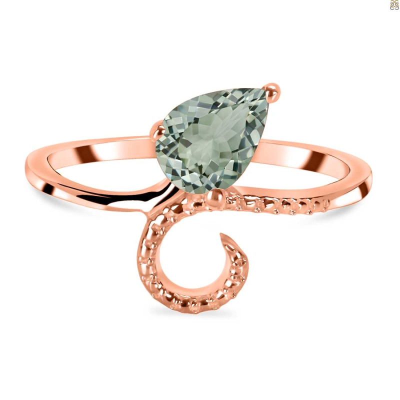 Green Amethyst Ring GRA-RDR-3.