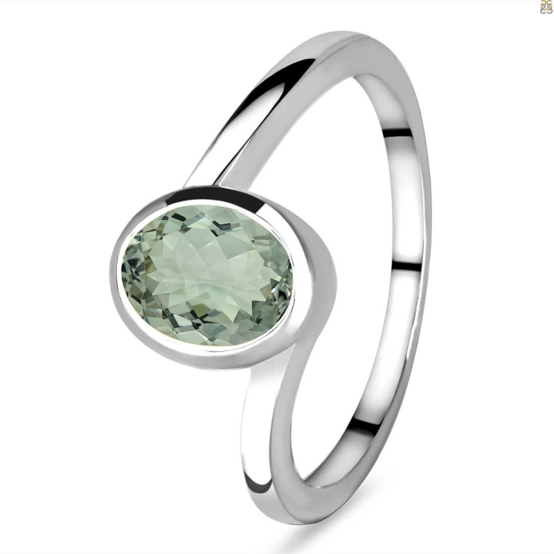Green Amethyst Ring GRA-RDR-34.