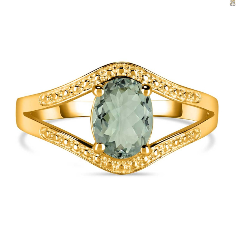 Green Amethyst Ring GRA-RDR-9.