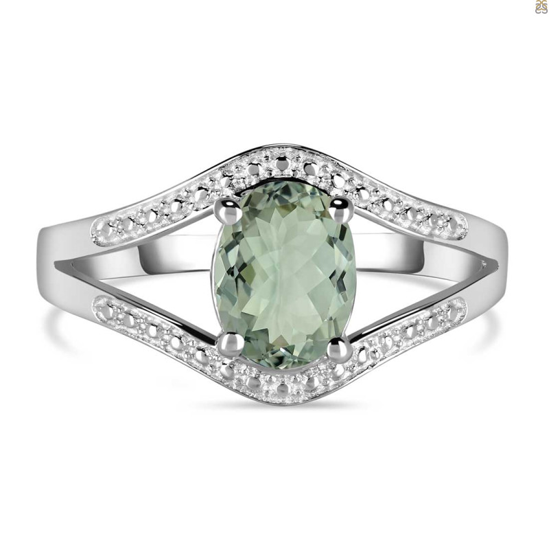 Green Amethyst Ring GRA-RDR-9.