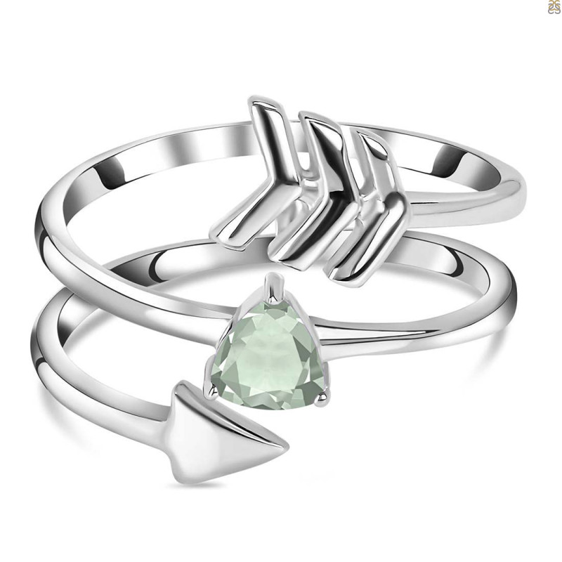 Green Amethyst Ring GRA-RR-130.