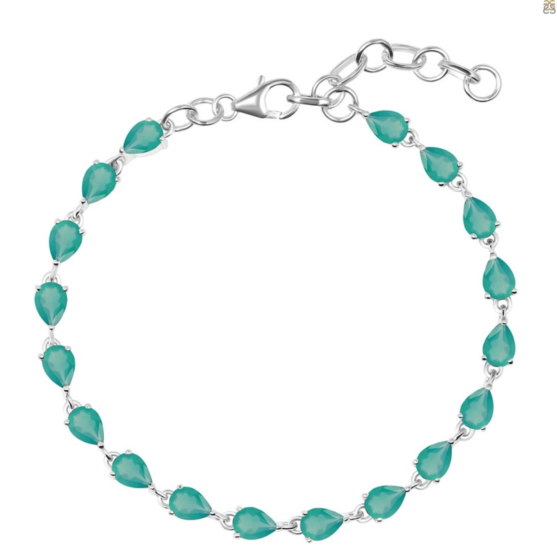 Green Onyx Bracelet GRO-RDB-105.