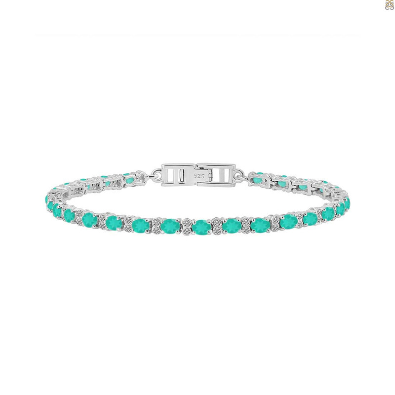 Green Onyx Bracelet GRO-RDB-111.