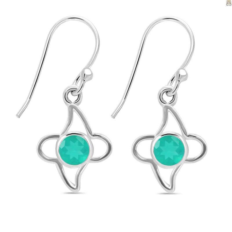 Green Onyx Earring GRO-RDE-20.