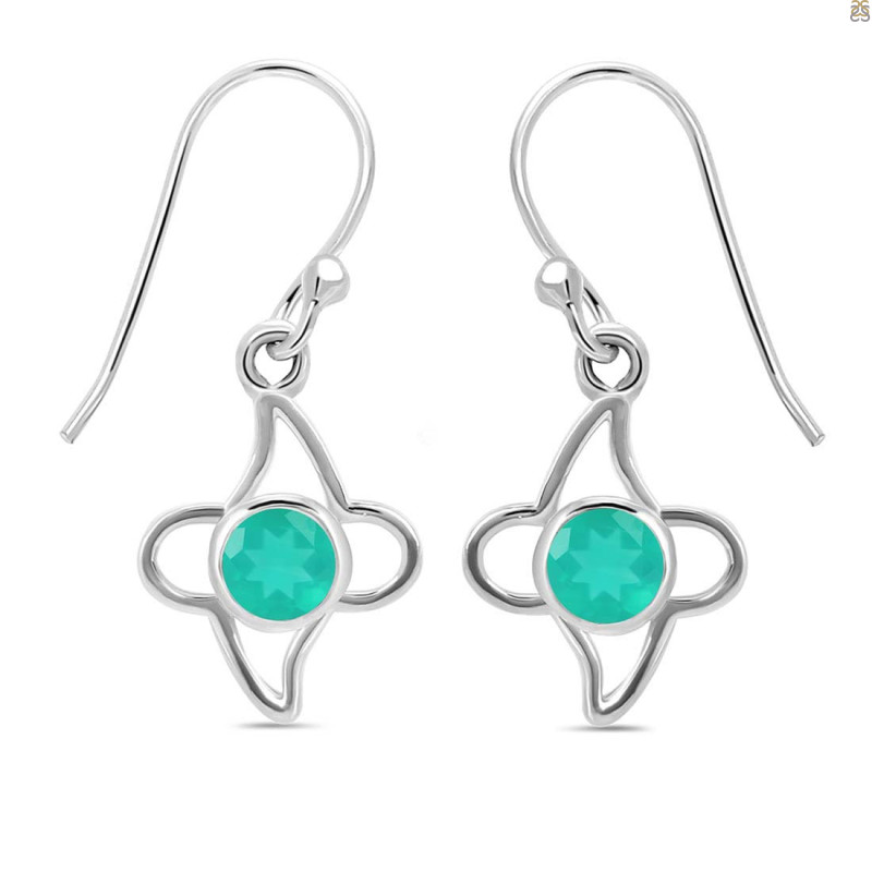Green Onyx Earring GRO-RDE-20.
