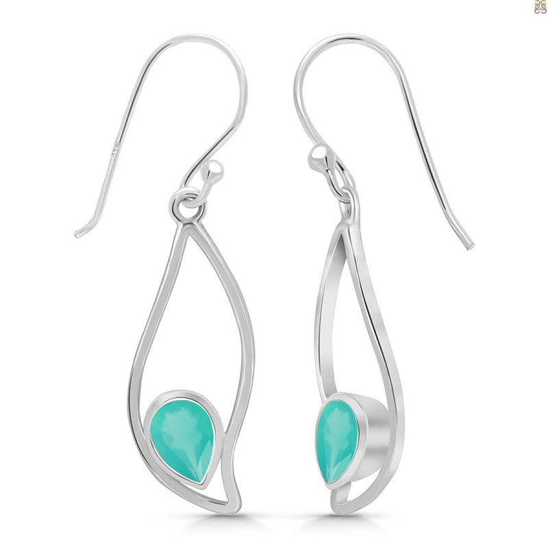 Green Onyx Earring 